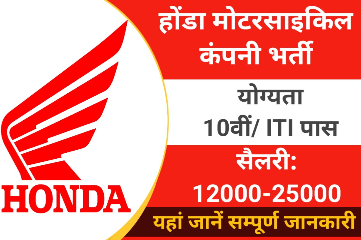 Honda Motorcycle Campus Placement 2024